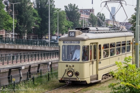 Oude_trams_-_Koninginnegracht