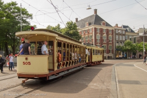 Buitenhof - oude trams 20051