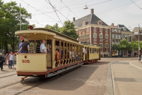 Buitenhof - oude trams 20051