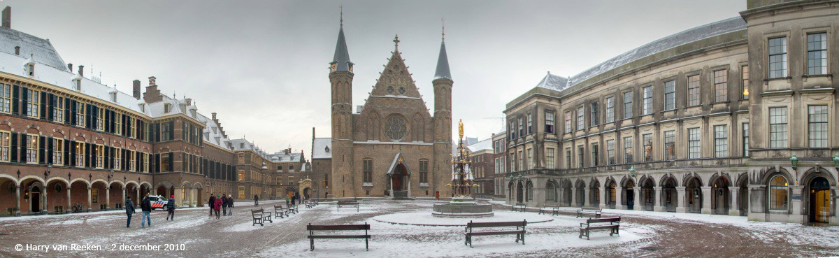 Binnenhof-winter