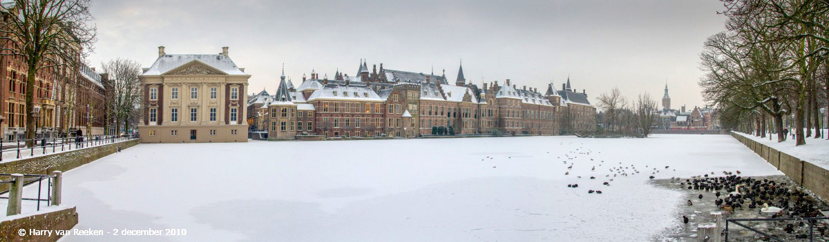 Hofvijver Binnenhof-winter-2