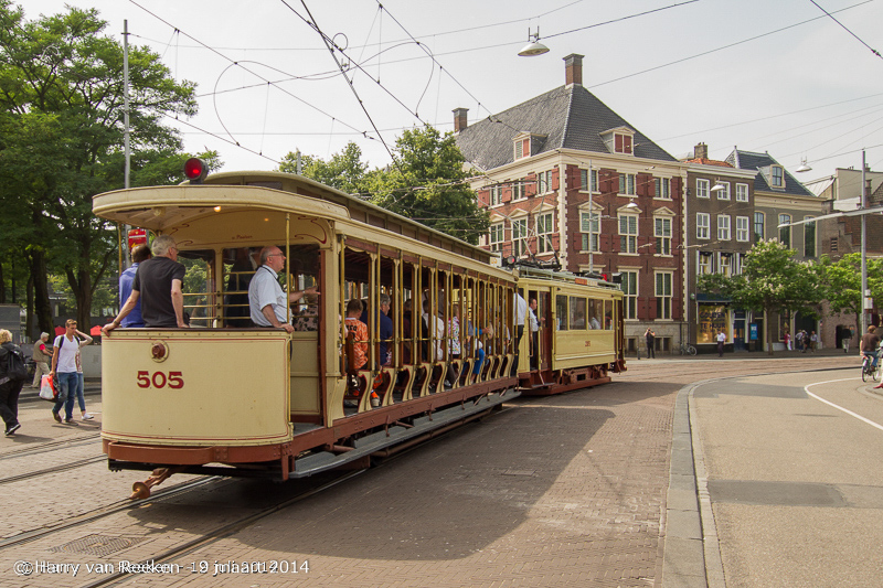 Hofweg - Buitenhof - Oude trams -20140714-01