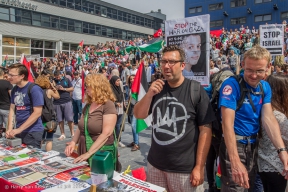 Spuiplein - pro-Palestijnse demonstratie-1