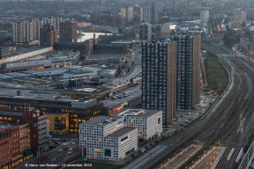 Waldorpstraat, ROC Mondriaan, studentenflats